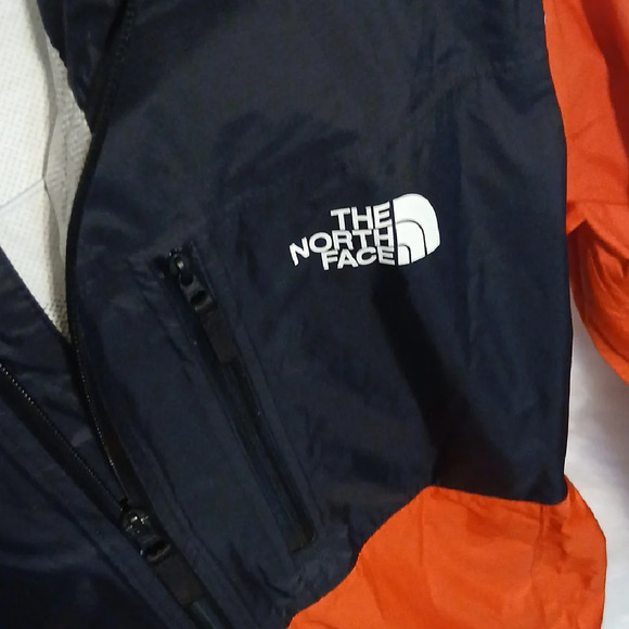 The North Face Black and Orange Raincoat - Picture 4 of 5
